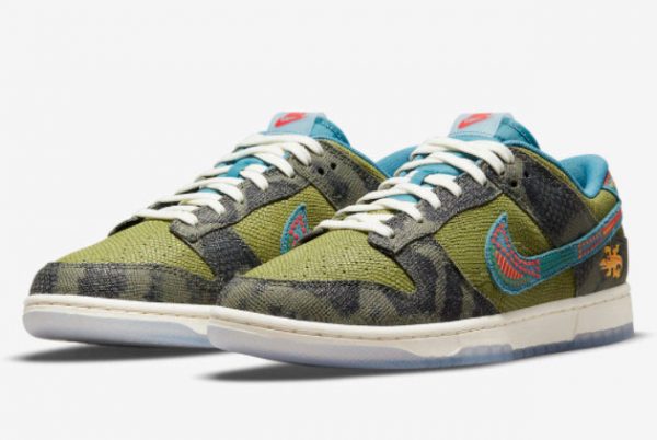 Latest Nike Dunk Low Siempre Familia 2021 For Sale DO2160-335-2