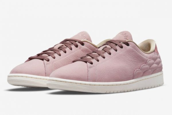 New Air Jordan 1 Centre Court Wmns Pink Oxford Pink Oxford Dark Pony 2021 For Sale DO7444-621-1