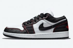 New nike dunk halloween pack kids for sale cheap free Low SE Acquisition White Black-Gym Red 2021 For Sale DD9337-106