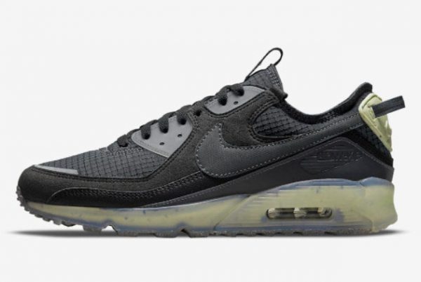 New Nike Air Max 90 Terrascape Anthracite Black Dark Grey-Lime Ice-Anthracite 2021 For Sale DH2973-001