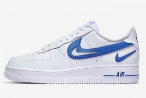 Cheap Nike Air Force 1 ’07 Game Royal White Game Royal 2021 For Sale DR0143-100