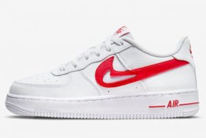 Cheap Nike Air Force 1 Low White Red 2021 For Sale DR7970-100