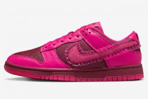 Cheap Pro Nike Dunk Low WMNS Valentine’s Day Team Red Pink Prime 2022 For Sale DQ9324-600