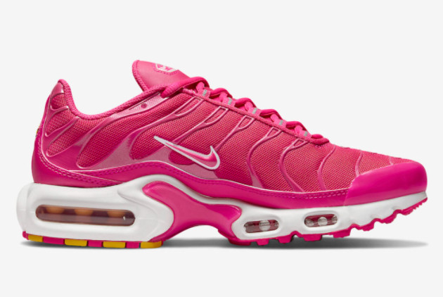 air max plus white pink and green