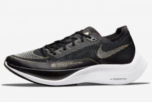 Cheap Nike ZoomX VaporFly NEXT% 2 Gold Coin Black Metallic Gold Coin-White 2021 For Sale CU4123-001