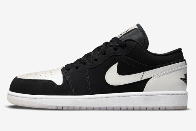 001 Latest Air Jordan 1 Low Black White 21 For Sale Dh6931 Discount Code For Nike Shoes For Teens Women