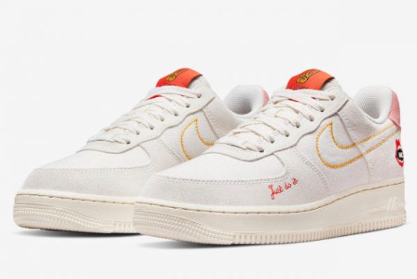 Latest Nike Air Force 1 Low WMNS Burlap Suede Rock and Roll 2021 For Sale DQ7656-100-2