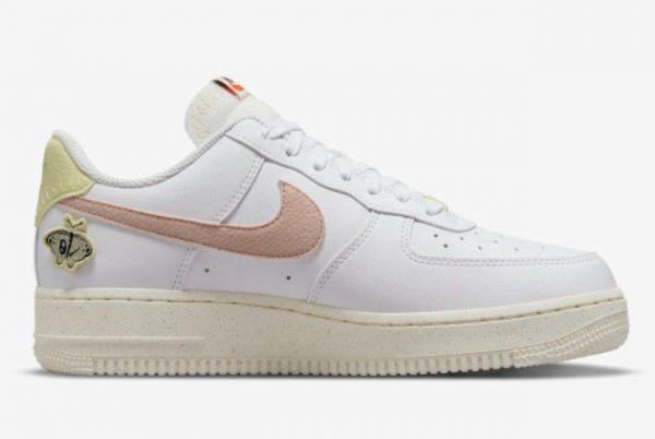 Latest Nike Air Force 1 Next Nature Pink Oxford White Pink Oxford-Boarder Blue 2021 For Sale DJ6377-100-1