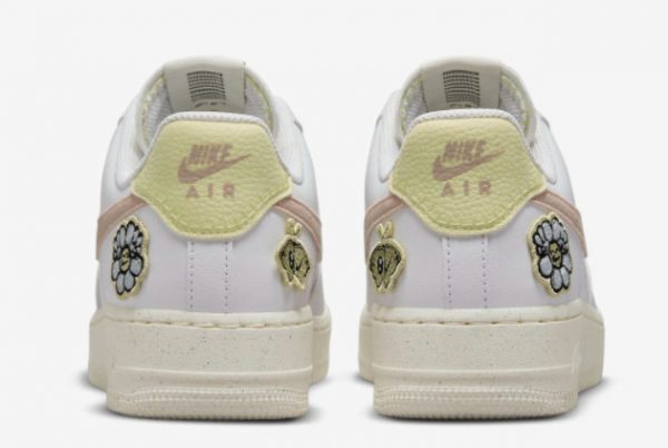 Latest Nike Air Force 1 Next Nature Pink Oxford White Pink Oxford-Boarder Blue 2021 For Sale DJ6377-100-3