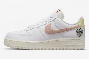 Latest Nike Air Force 1 Next Nature Pink Oxford White Pink Oxford-Boarder Blue 2021 For Sale DJ6377-100