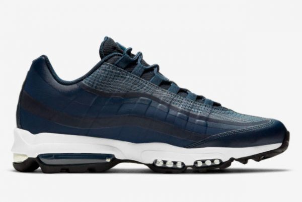 Latest Nike Air Max 95 Ultra Navy Reflective Navy White 2021 For Sale DJ4284-400-1
