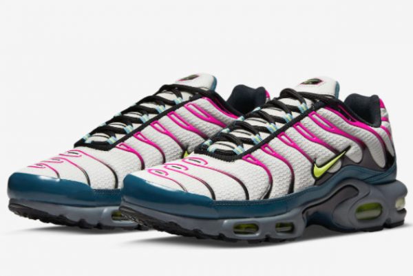 Latest Nike Air Max Plus White Pink Teal Black 2022 For Sale DH4776-002-2