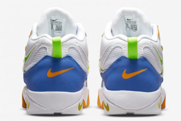 Latest Nike Air Max Speed Turf GS White Blue Green Yellow 2022 For Sale DR9869-100-3