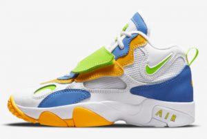 Latest Nike Air Max Retard Turf GS White Blue Green Yellow 2022 For Sale DR9869-100