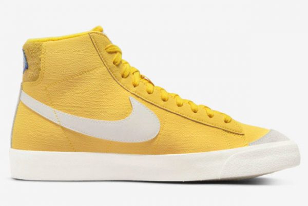 New Nike Blazer Mid ’77 Athletic Club Yellow 2021 For Sale DH7694-700-1