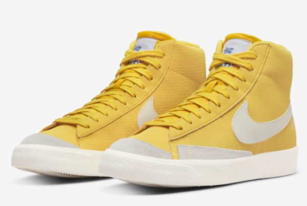New Nike Blazer Mid ’77 Athletic Club Yellow 2021 For Sale DH7694-700-2