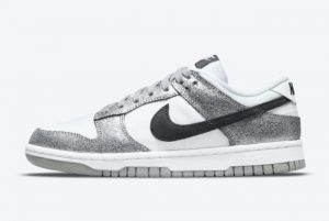New Nike silver Dunk Low WMNS Golden Gals Shimmer 2022 For Sale DO5882-001