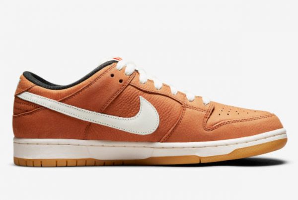 New Nike SB Dunk Low Dark Russet Dark Russet Sail 2021 For Sale DH1319-200-1