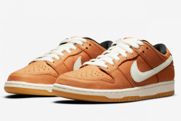 New Nike SB Dunk Low Dark Russet Dark Russet Sail 2021 For Sale DH1319-200-2
