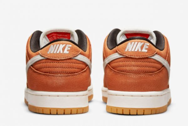 New Nike SB Dunk Low Dark Russet Dark Russet Sail 2021 For Sale DH1319-200-3