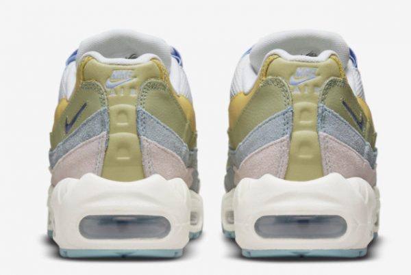 New Nike Wmns Air Max 95 Pastel White Green-Blue 2021 For Sale DR7867-100-3