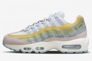 New Nike Wmns Air Max 95 Pastel White Green-Blue 2021 For Sale DR7867-100