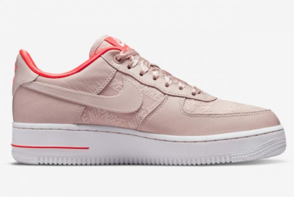 New Nike WMNS Air Force 1 Low Pink Crimson 2022 For Sale DQ7782-200-1