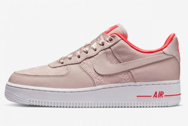 New Nike WMNS Air Force 1 Low Pink Crimson 2022 For Sale DQ7782-200
