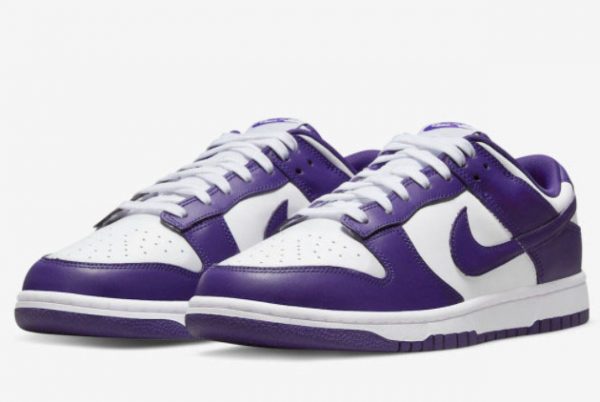 Cheap Nike Dunk Low Court Purple White Court Purple 2022 For Sale DD1391-104-2