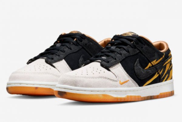 Cheap Nike Dunk Low GS Year of the Tiger 2022 For Sale DQ5351-001-2