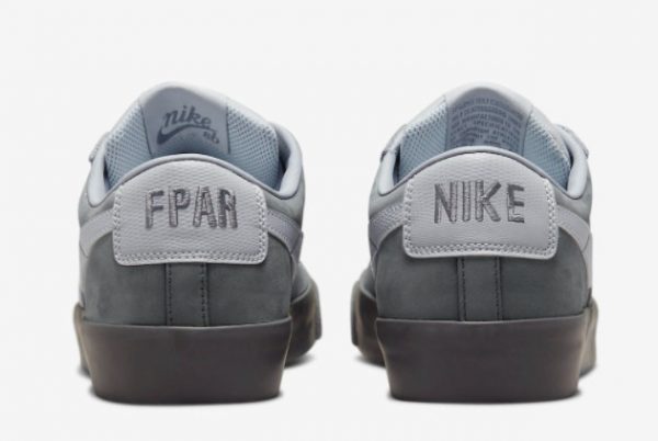 Latest FPAR x Nike SB Blazer Low Cool Grey Cool Grey Wolf Grey 2022 For Sale DN3754-001-3