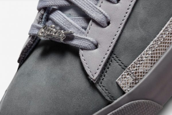 Latest FPAR x Nike SB Blazer Low Cool Grey Cool Grey Wolf Grey 2022 For Sale DN3754-001-4