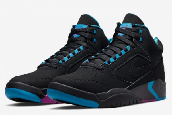 Latest Nike Air Flight Lite Mid Miami Nights 2022 For Sale DQ7687-002-2