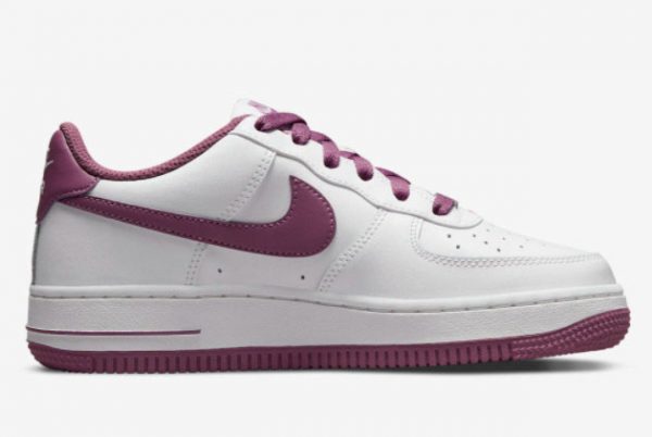Latest Nike Air Force 1 Low GS White Mauve 2022 For Sale DH9600-101-1