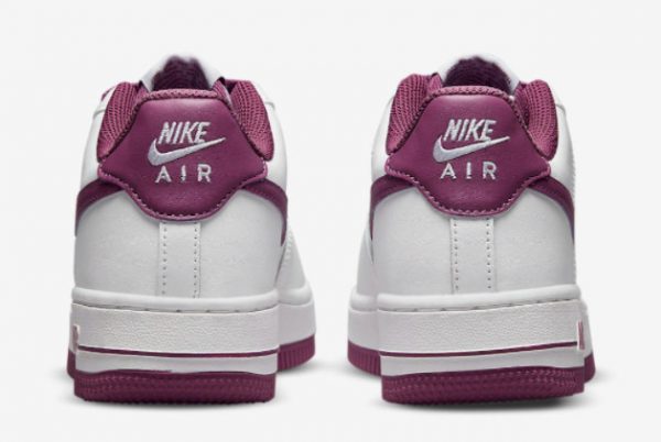 Latest Nike Air Force 1 Low GS White Mauve 2022 For Sale DH9600-101-2