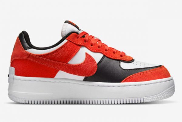 Latest Nike Air Force 1 Shadow Chicago Red White Black 2022 For Sale DQ8586-800-1