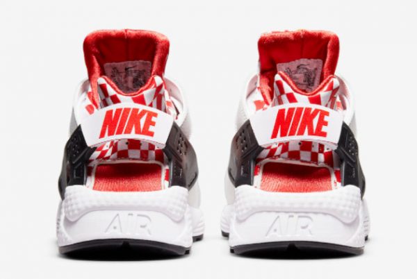 Latest Nike Air Huarache Liverpool White Red-Black 2022 For Sale DN5080-100-3
