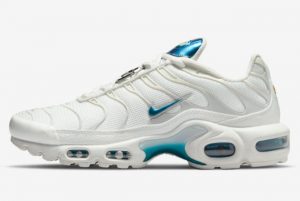 Latest Nike Air Max Plus Limit Bling White Metallic Blue 2022 For Sale DR7853-100