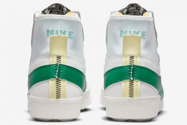 Latest Nike Blazer Mid ’77 Jumbo White Green 2022 For Sale DR8595-100-3