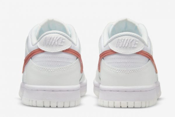 Latest Nike Dunk Low GS White Pink For Sale DH9765-100-3