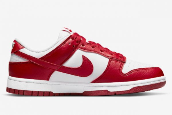 Latest Nike Dunk Low Next Nature University Red University Red White 2022 For Sale DN1431-101-1