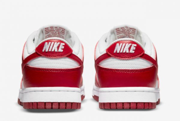 Latest Nike Dunk Low Next Nature University Red University Red White 2022 For Sale DN1431-101-3