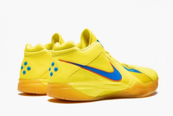 Latest Nike KD 3 Christmas Vibrant Yellow Photo Blue-Team Orange 2022 For Sale 417279-700-2