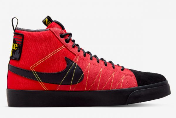 Latest Nike SB Blazer Mid Premium Acclimate Pack Red 2022 For Sale DC8903-601-1