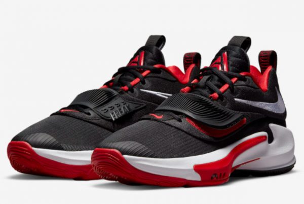 Latest Nike Zoom Freak 3 Bred Black Red-White 2022 For Sale DA0694-003-2