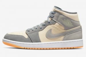 New Air Jordan 1 Mid Suede Offal Grey 2022 For Sale DN4281-100