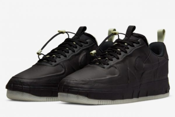 New Nike Air Force 1 Low Experimental Black Glow 2021 For Sale DJ9780-001-2