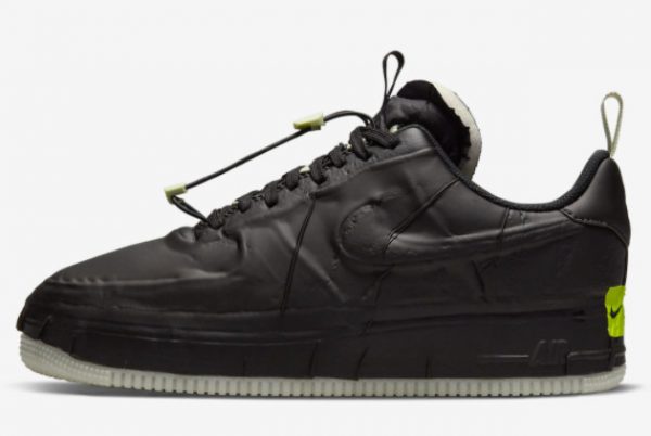New Nike Air Force 1 Low Experimental Black Glow 2021 For Sale DJ9780-001