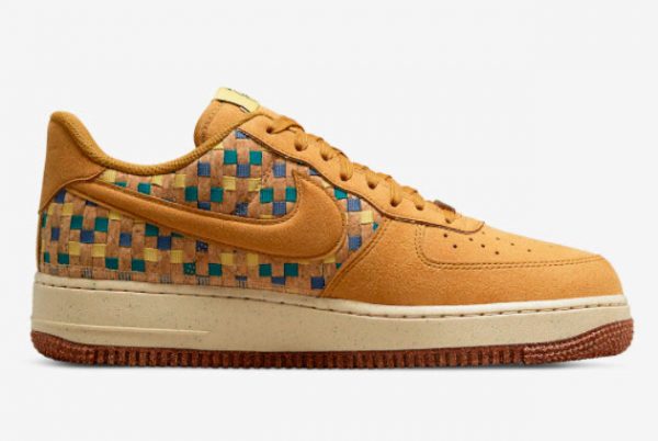 New Nike Air Force 1 N7 Woven Cork 2022 For Sale DM4956-700-1