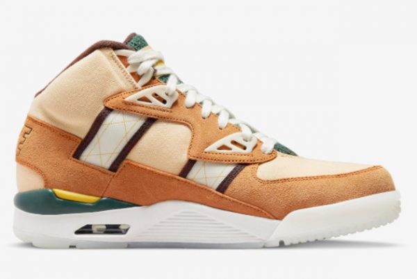 New Nike Air Trainer SC High Canvas Pollen-Cider-Noble Green 2022 For Sale DO6696-700-1